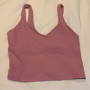 Size 6 Lululemon Align Dusty Mauve Tank Top